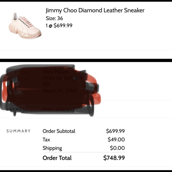 Jimmy Choo Diamond Leather Sneakers. Blush pink! Worn gently 💕 - Picture 6 of 6